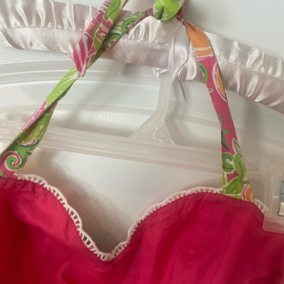 *Vintage* Lilly Pulitzer | Juice Bar Print Halter Top - Picture 13 of 15